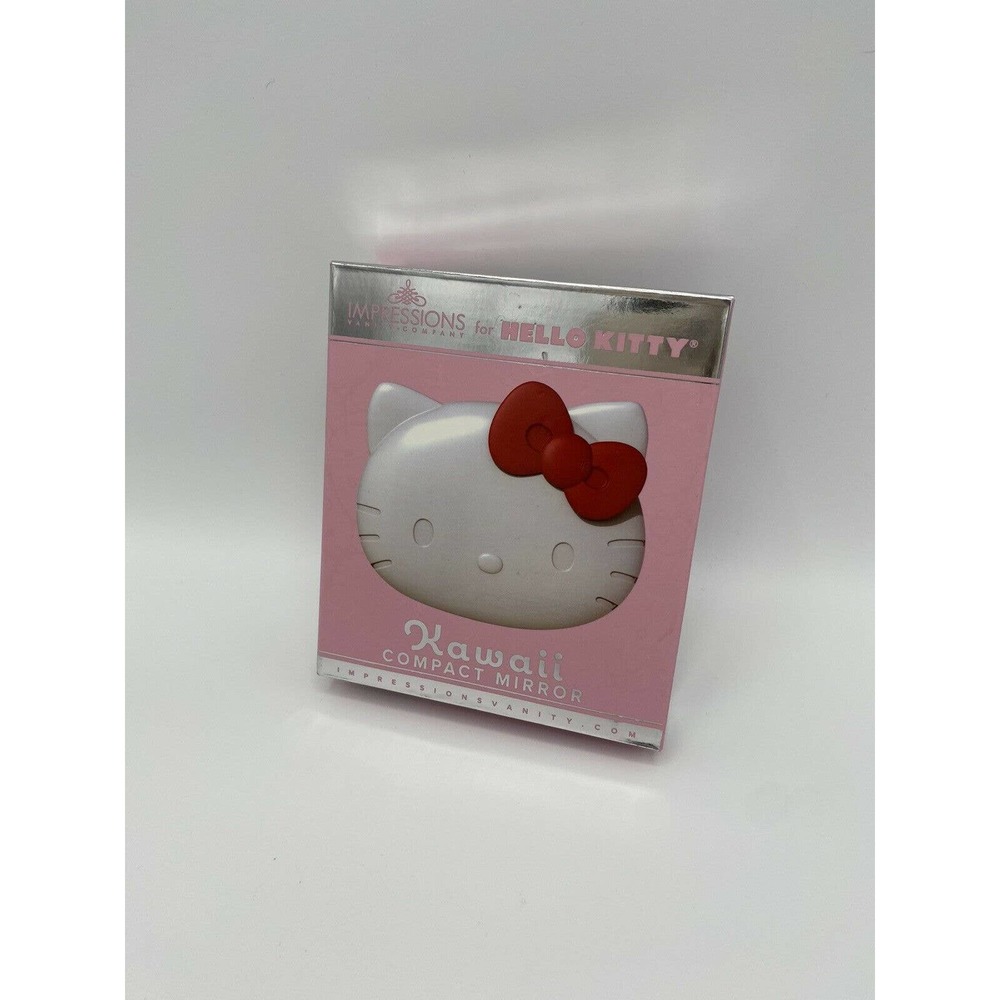 Impressions Vanity X Hello Kitty Compact LED Mirror Kawaii Brand New